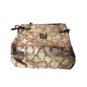 Coach Khaki Hobo Bag No. 14147